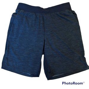 Lululemon T.H.E. Short Linerless 9" Drawstring Heathered blue